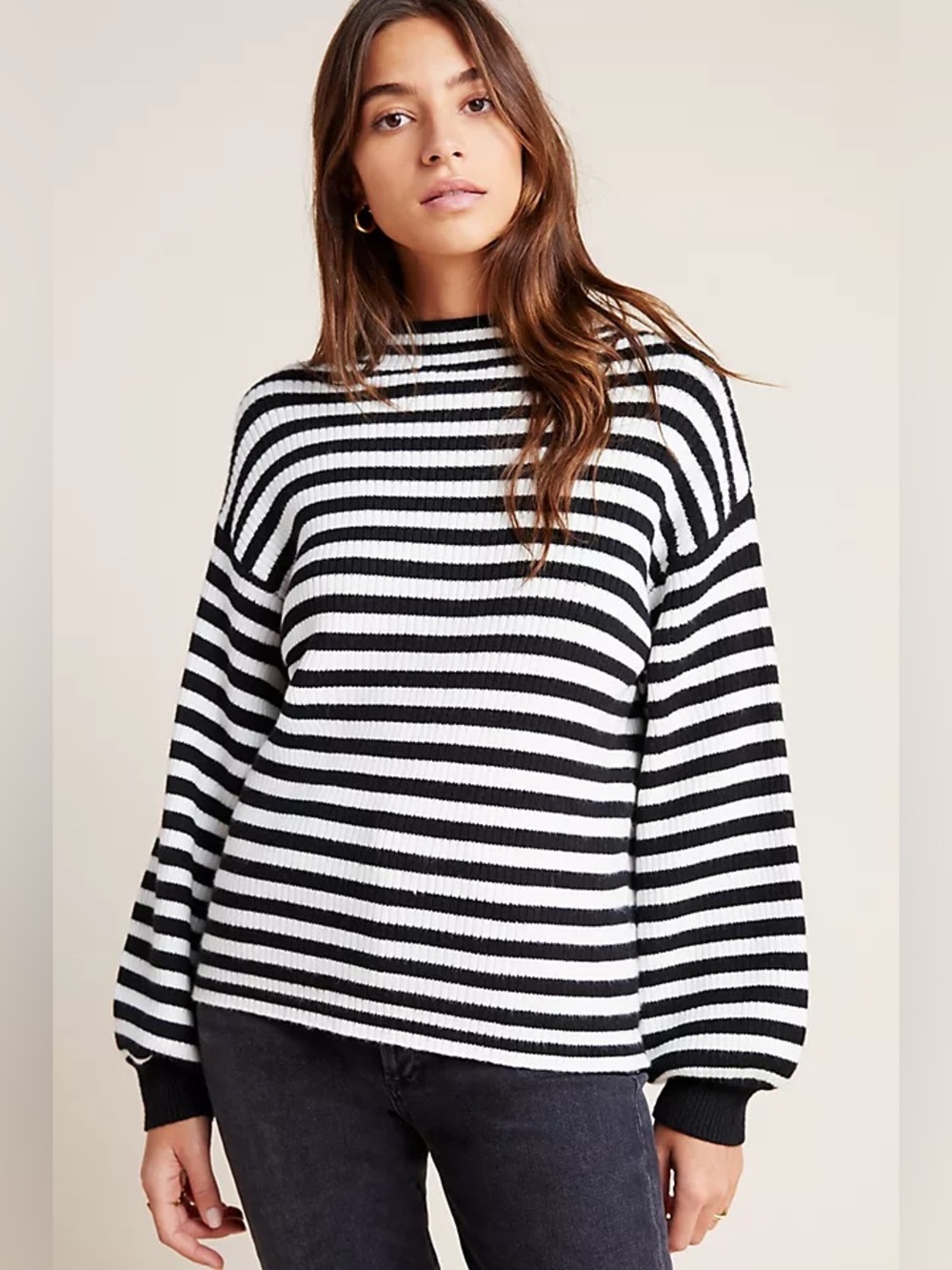 Anthropologie Sydney Balloon Sleeve Sweater